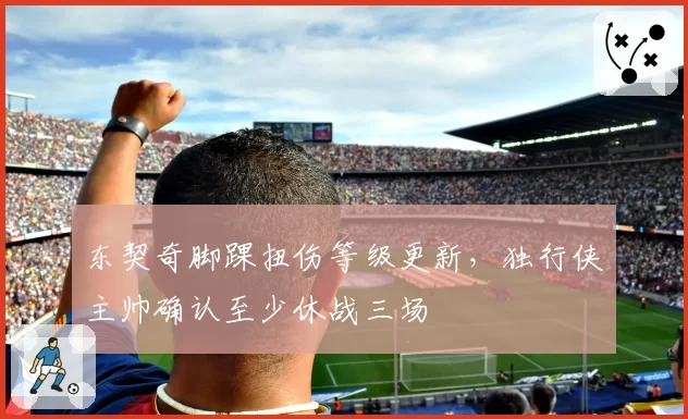 东契奇脚踝扭伤等级更新,独行侠主帅确认至少休战三场