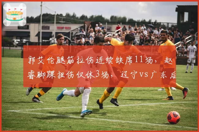 郭艾伦腿筋拉伤连续缺席11场，赵睿脚踝扭伤仅休3场，辽宁vs广东后场核心伤病应对策略迥异